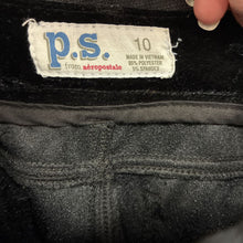 Load image into Gallery viewer, girls p.s black velveteen pants
