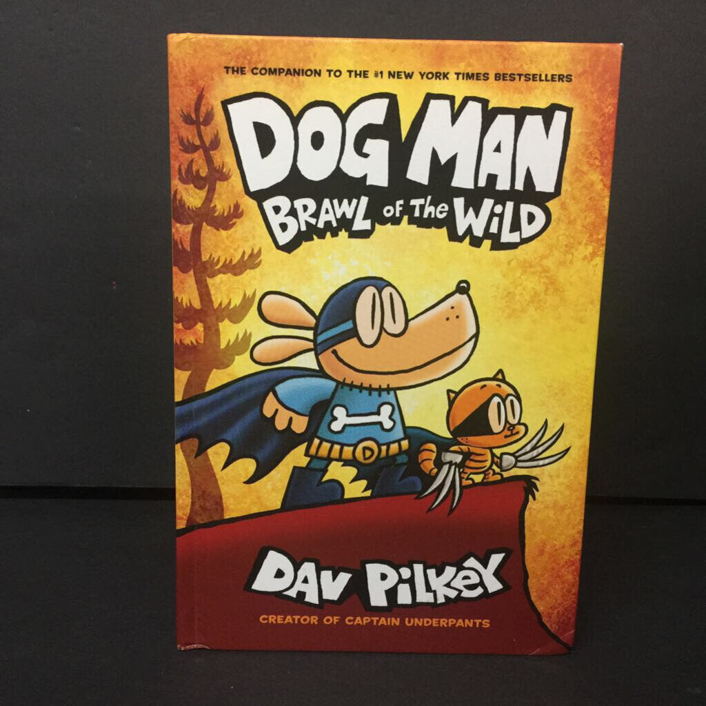 Brawl of the Wild (Graphic Novel) (Dog Man) (Dav Pilkey) -series hardcover