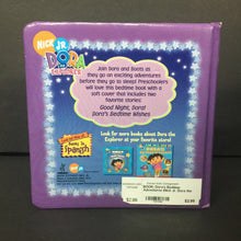 Load image into Gallery viewer, Dora&#39;s Bedtime Adventures (Nick Jr. Dora the Explorer) -character board

