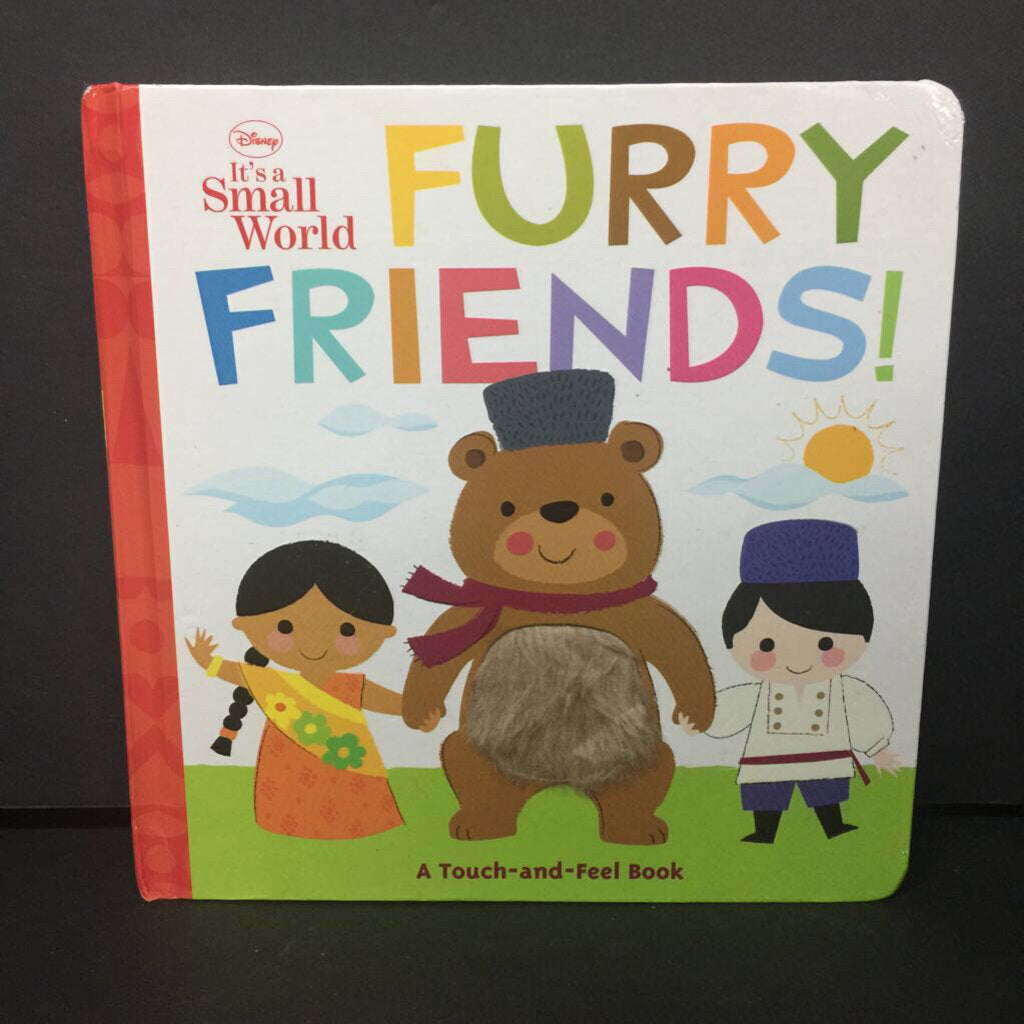 Furry Friends! (Disney It's a Small World) (Brooke Dworkin) -touch & feel board