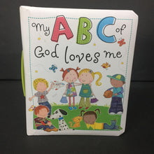 Load image into Gallery viewer, My ABC of God Loves Me (Fiona Boon) -religion board
