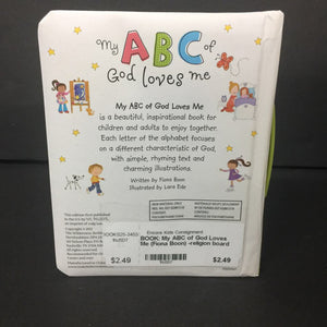 My ABC of God Loves Me (Fiona Boon) -religion board