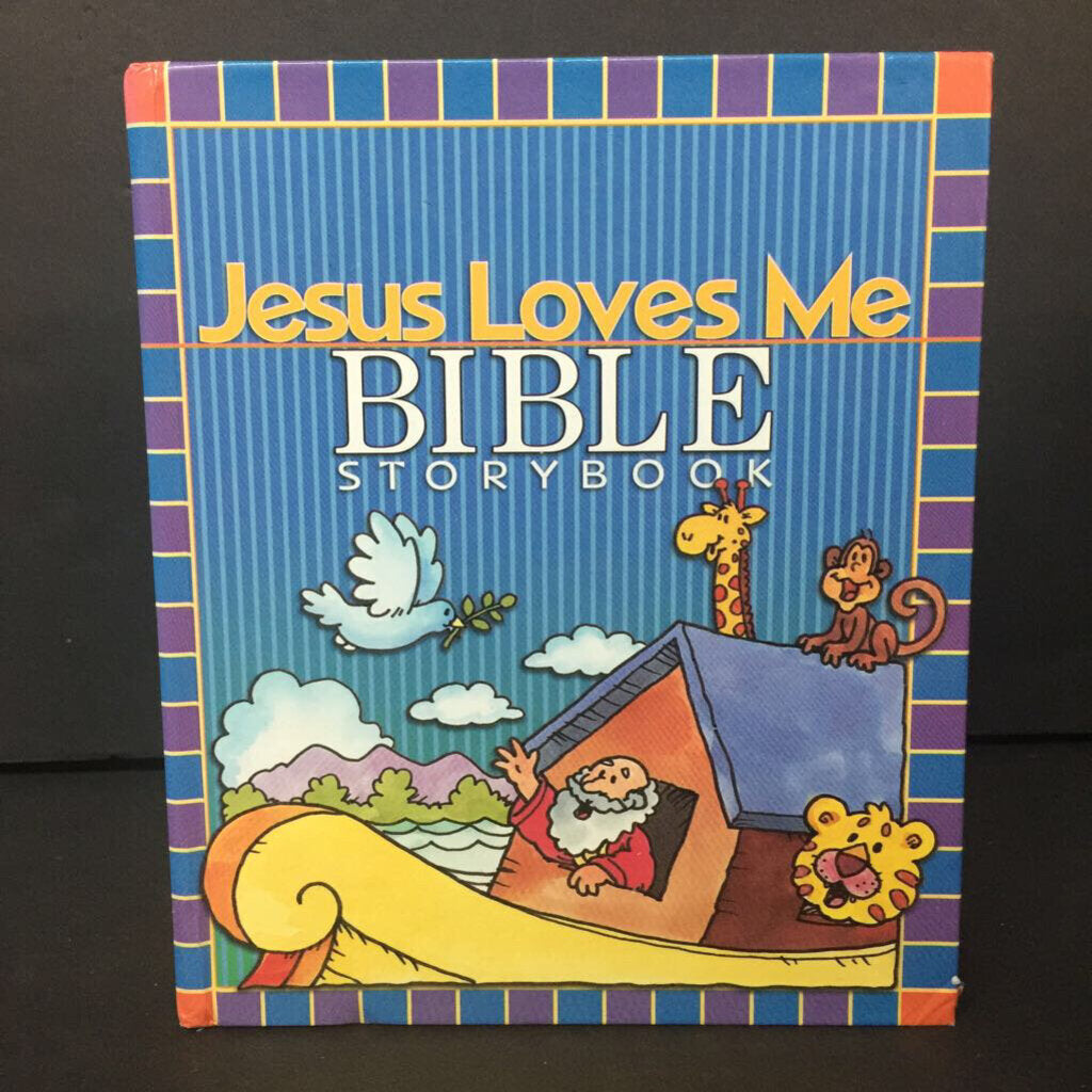 Jesus Loves Me Bible Storybook (Angela Abraham & Ken Abraham) (Tommy Nelson) -religion hardcover