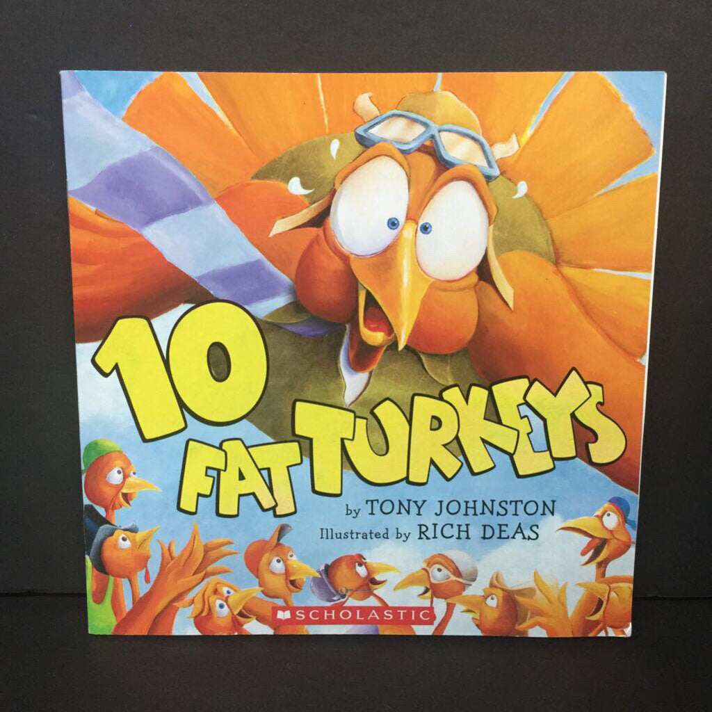 10 Fat Turkeys (Tony Johnston) -paperback