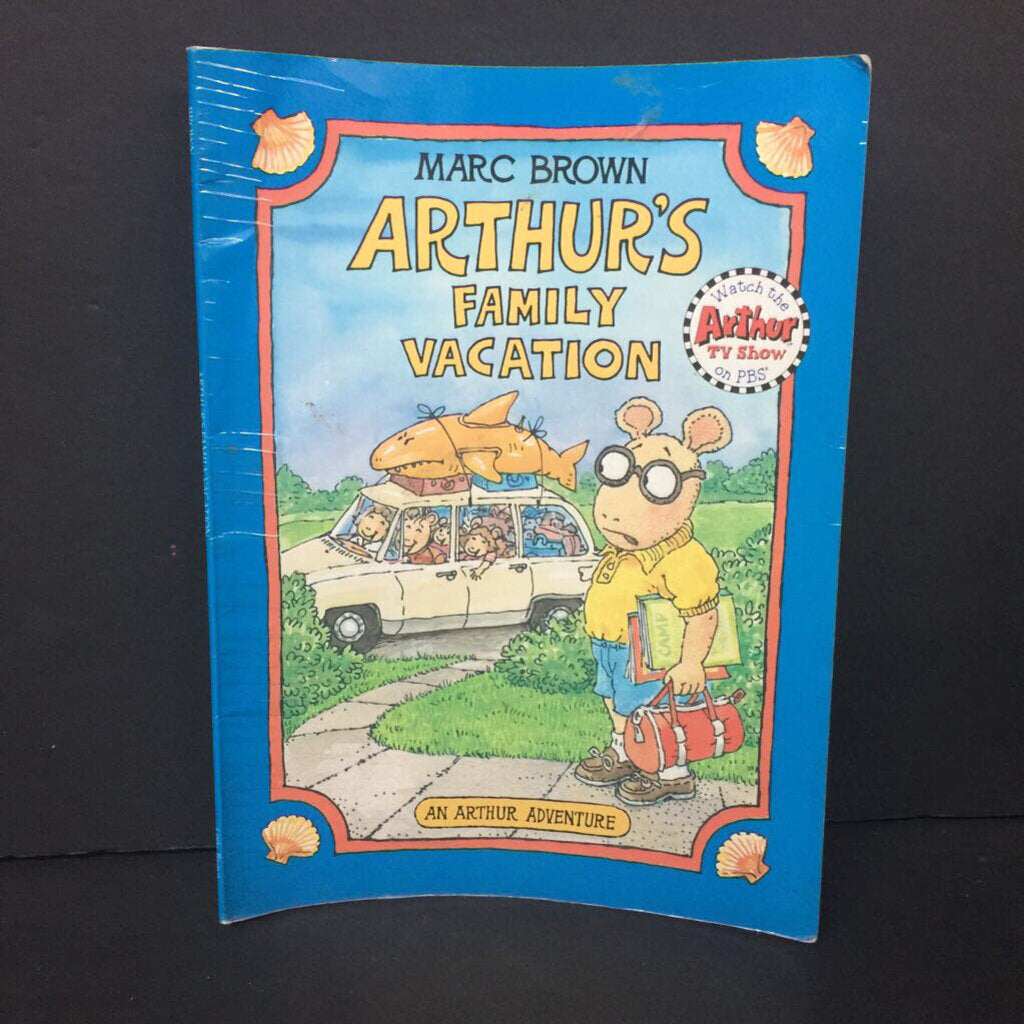 Arthur's Family Vacation (Marc Brown) -character paperback