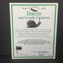 Load image into Gallery viewer, Insects and Crawly Creatures (Eye-Openers) -educational hardcover
