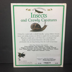 Insects and Crawly Creatures (Eye-Openers) -educational hardcover