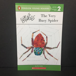 The Very Busy Spider (Penguin Young Readers Level 2) (Eric Carle) -character reader paperback