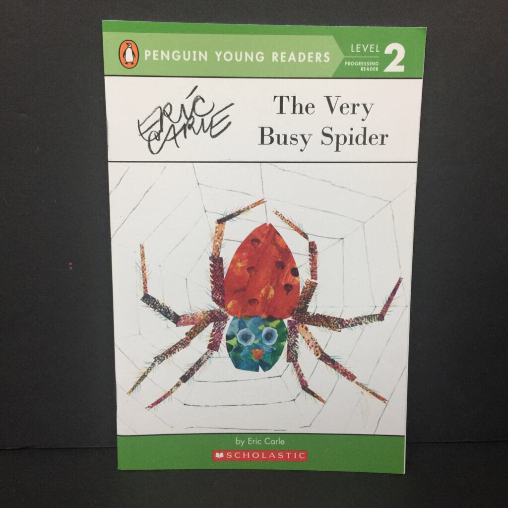 The Very Busy Spider (Penguin Young Readers Level 2) (Eric Carle) -character reader paperback