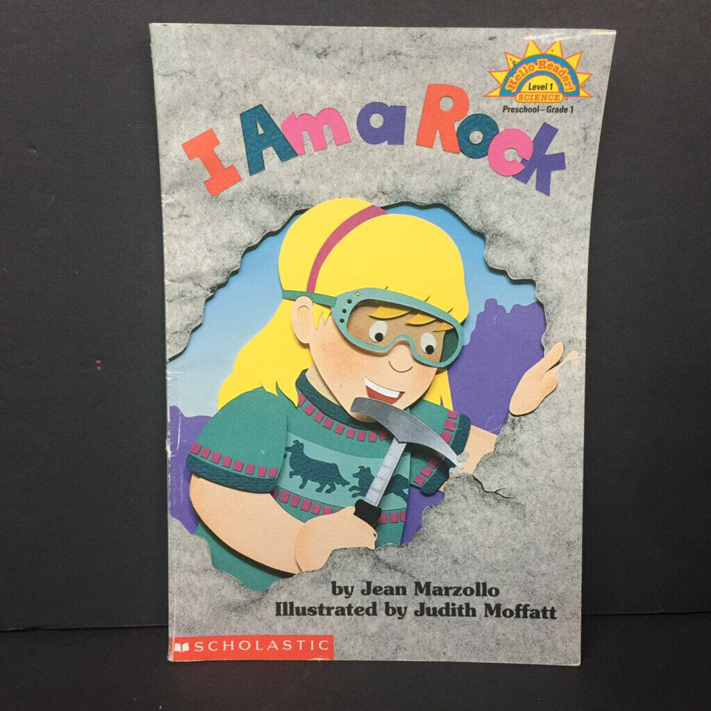 I am a Rock (Hello Reader Level 1 Science) (Jean Marzollo) (Environment/Geology) -educational reader paperback