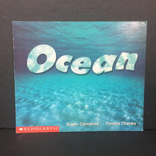 Load image into Gallery viewer, Ocean (Susan Canizares &amp; Pamela Chanko) (Environment/Sea Animals) (Science Emergent Readers) -reader educational paperback
