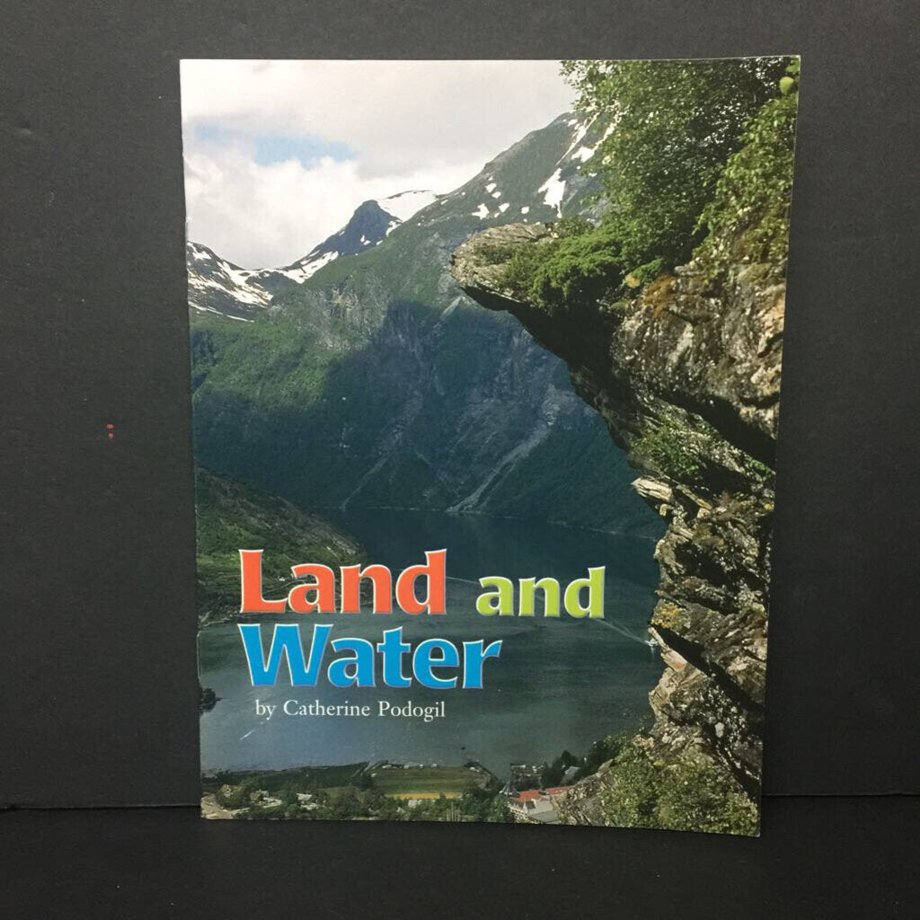 Land and Water (Catherine Podogil) (Houghton Mifflin) (Environment) -educational reader paperback