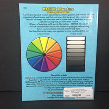 Load image into Gallery viewer, Mashup Advenutre: Technorganic Patterns (Kaleidoscopia Coloring Book) (Kendall Bohn &amp; August Johnston) -activity paperback
