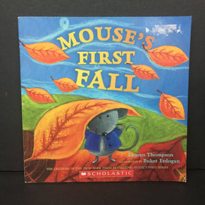 Mouse's First Fall (Lauren Thompson) (Season) -paperback