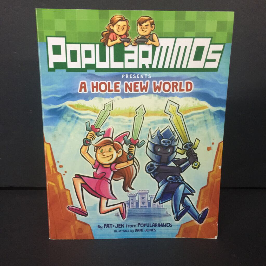 A Hole New World (PopularMMOs) (Pat & Jen) (Graphic Novel) -series comic paperback