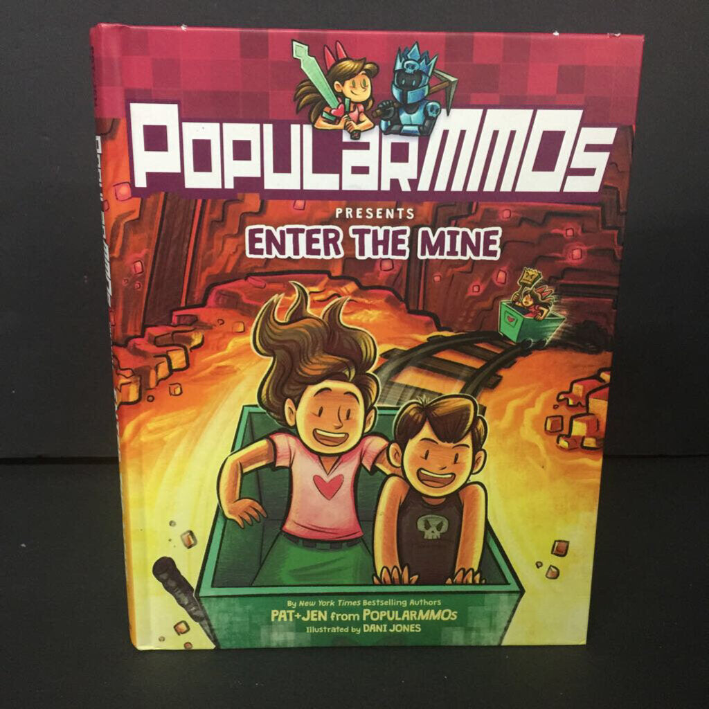 Enter the Mine (PopularMMOs) (Pat & Jen) (Graphic Novel) -series comic hardcover