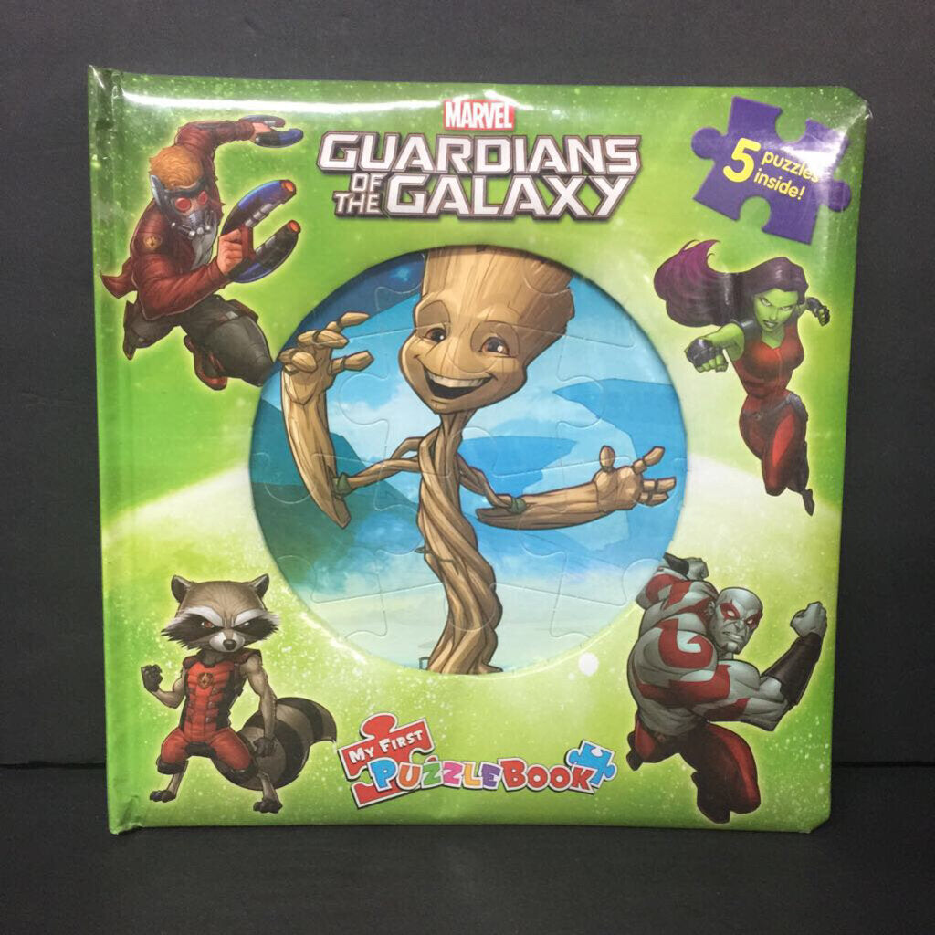 Guardians of the Galaxy Puzzle Book (Marvel / MCU) -character board