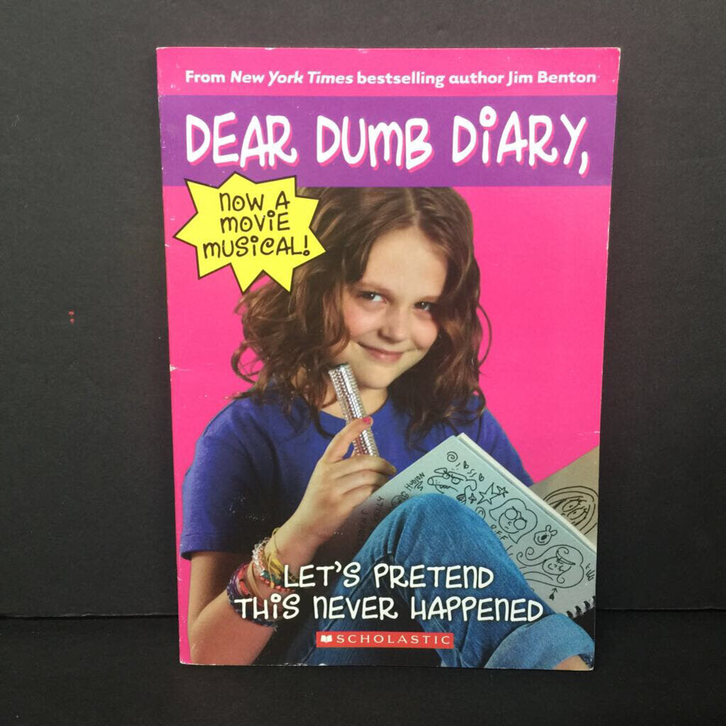 Let's Pretend This Never Happened (Dear Dumb Diary) (Jim Benton) -series paperback
