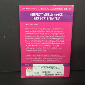 Let's Pretend This Never Happened (Dear Dumb Diary) (Jim Benton) -series paperback