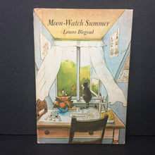Load image into Gallery viewer, Moon-Watch Summer (Lenore Blegvad) -chapter hardcover
