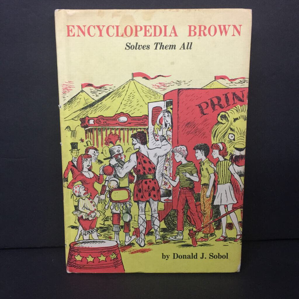Encyclopedia Brown Solves Them All (Donald J. Sobol) -series hardcover