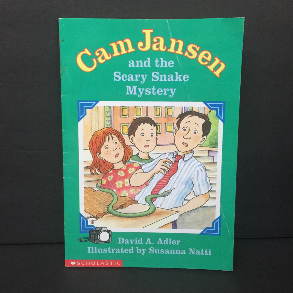 Cam Jansen and the Scary Snake Mystery (David A. Adler) -series paperback