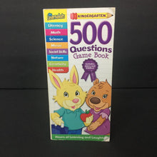 Load image into Gallery viewer, 500 Questions Game Book (Kindergarten) (The Learnalots) (Facts) -educational paperback
