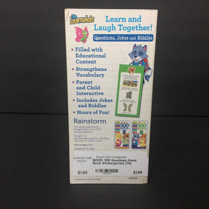 500 Questions Game Book (Kindergarten) (The Learnalots) (Facts) -educational paperback