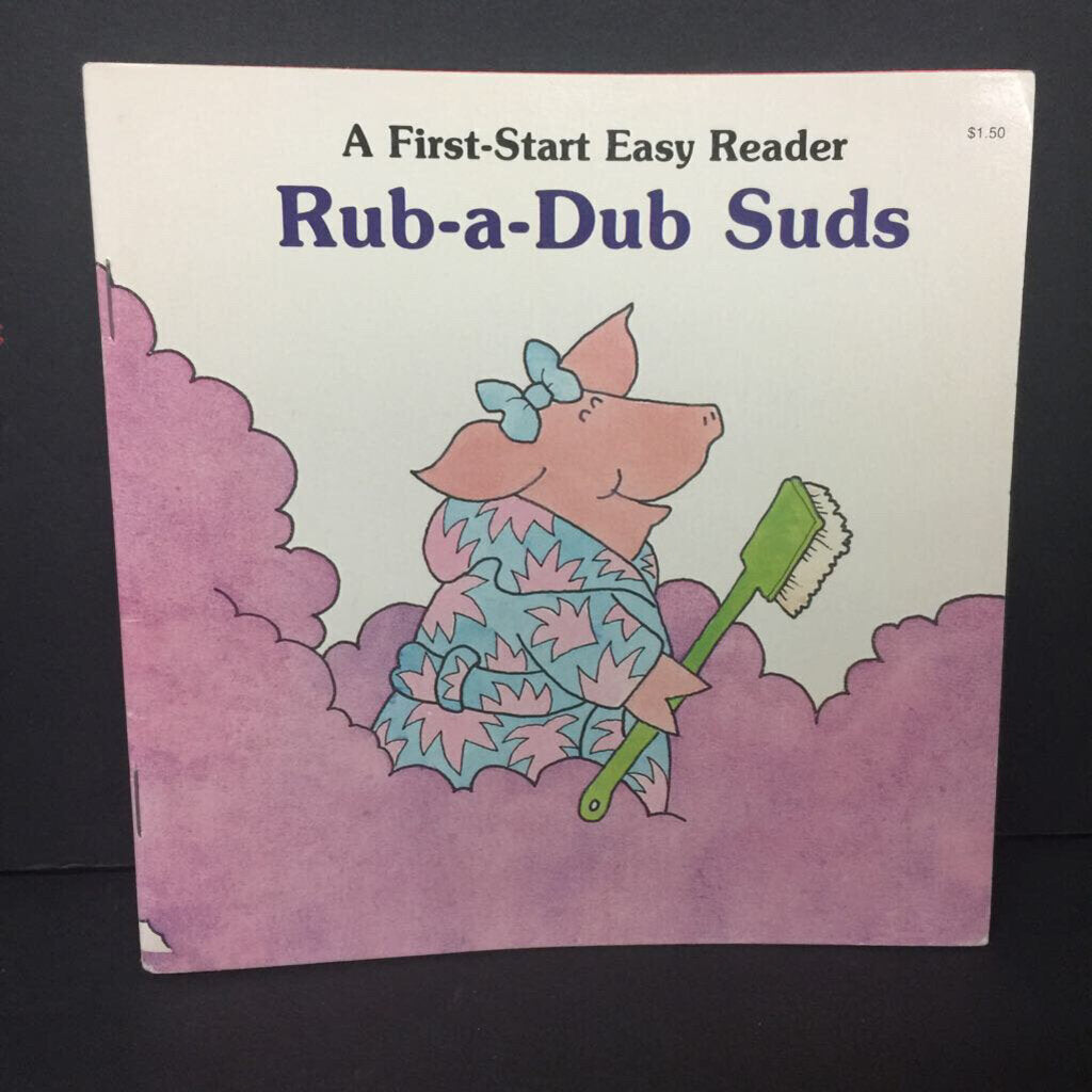Rub-A-Dub Suds (First-Start Easy Reader) (Sharon Peters) -reader paperback