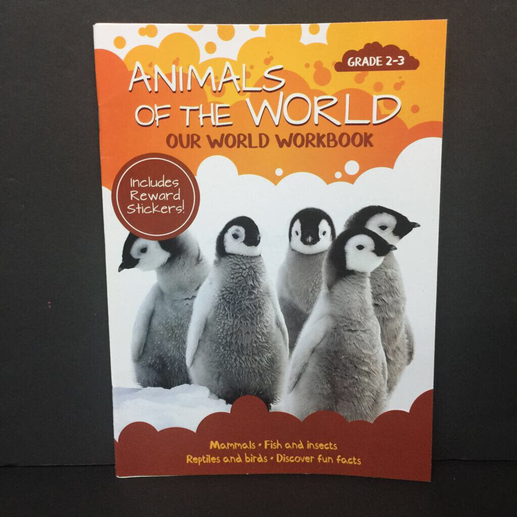 Animals of the World (Mammals) (Grades 2-3) -workbook paperback
