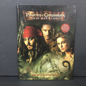 Pirates of the Caribbean: Dead Man's Chest - The Movie Storybook (Catherine McCafferty) -novelization hardcover