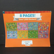 Load image into Gallery viewer, Giant Sticker Pad: Over 1,000 Stickers! -activity paperback
