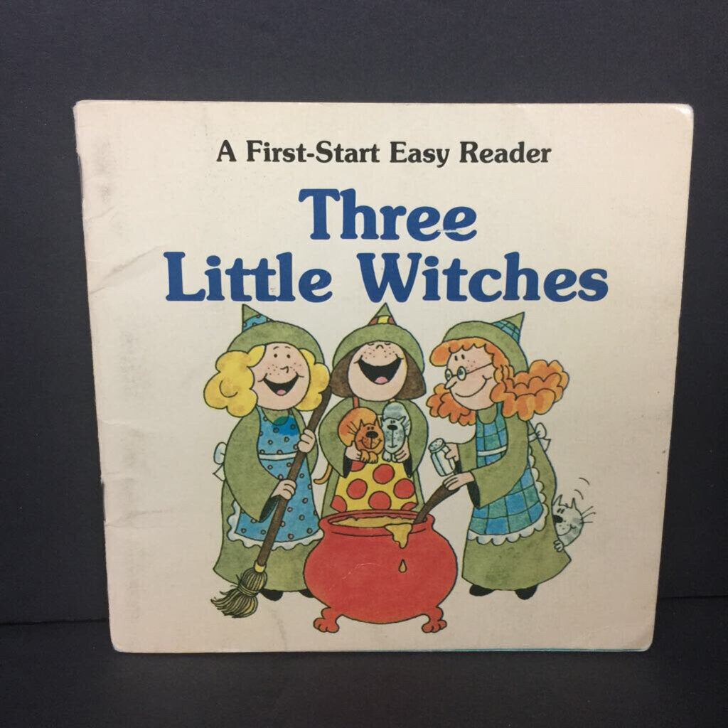 Three Little Witches (First-Start Easy Reader) (Sharon Gordon) -reader paperback
