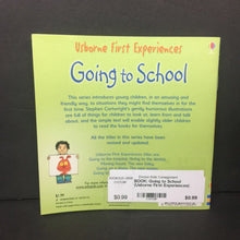 Load image into Gallery viewer, Going to School (Usborne First Experiences) (Elementary School) -paperback

