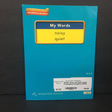 Load image into Gallery viewer, Noisy and Quiet (Jean Cottingham) (Houghton Mifflin Vocabulary Readers) -reader paperback
