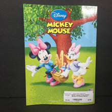 Load image into Gallery viewer, Spring Picnic! (Disney Mickey &amp; Friends) (Mickey Mouse Big Fun Book to Color) -character activity paperback
