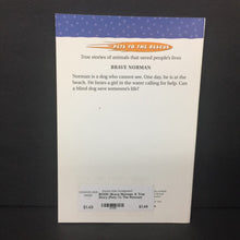 Load image into Gallery viewer, Brave Norman: A True Story (Pets To The Rescue) (Andrew Clements) -reader paperback
