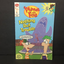 Load image into Gallery viewer, Nothing But Trouble (Disney Phineas &amp; Ferb) -character comic reader paperback

