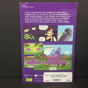 Nothing But Trouble (Disney Phineas & Ferb) -character comic reader paperback
