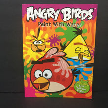 Load image into Gallery viewer, Angry Birds: Paint with Water Book -character activity paperback
