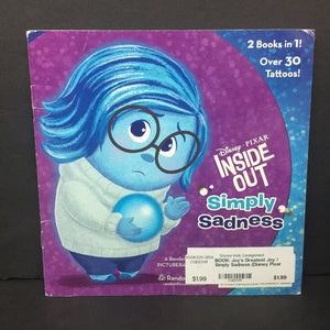 Joy's Greatest Joy / Simply Sadness (Disney Pixar Inside Out) (Felicity Glum) -character paperback