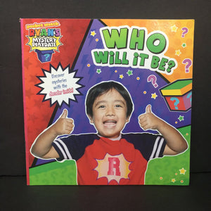 Who Will It Be? (Ryan's Mystery Playdate / Ryan's World) -character paperback
