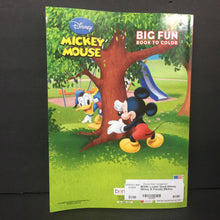 Load image into Gallery viewer, Lookin&#39; Good! (Disney Mickey &amp; Friends) (Mickey Mouse Big Fun Book To Color) -character activity paperback
