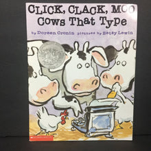 Load image into Gallery viewer, Click, Clack, Moo Cows That Type (Doreen Cronin) -paperback
