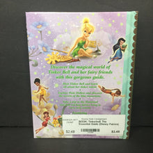 Load image into Gallery viewer, Tinkerbell: The Essential Guide (Disney Fairies) (DK) -character novelization hardcover
