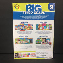 Load image into Gallery viewer, Big Third Grade (School Zone) (Language/Math) -workbook paperback
