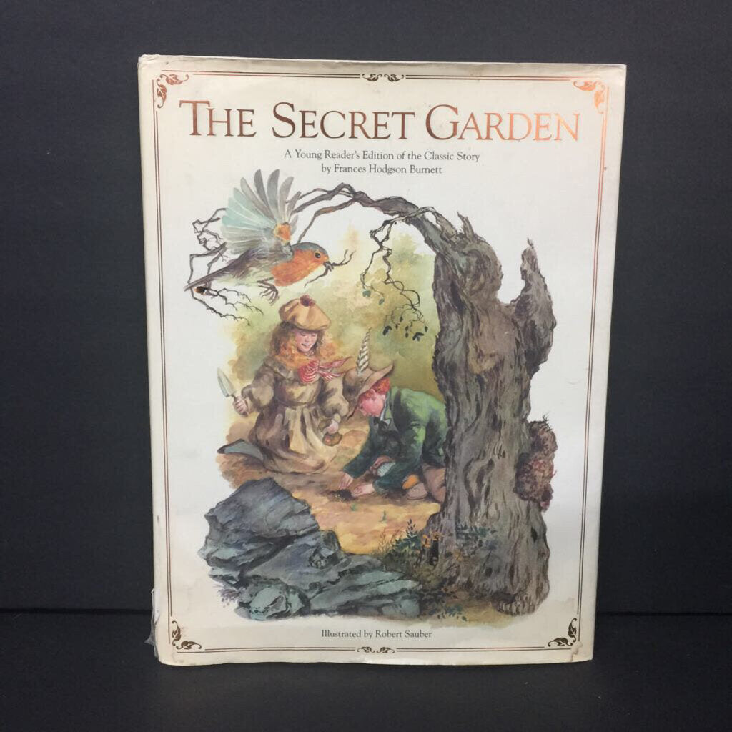 The Secret Garden: A Young Reader's Edition of the Classic Story (Frances Hodgson Burnett & Jane Parker Resnick) -classic chapter hardcover
