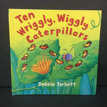 Load image into Gallery viewer, Ten Wriggly, Wiggly Caterpillars (Debbie Tarbett) -board
