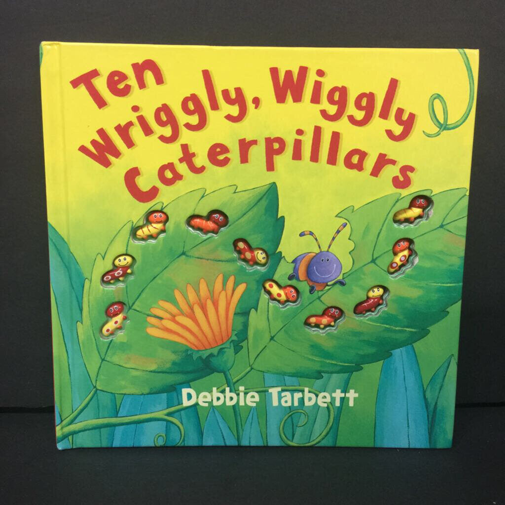 Ten Wriggly, Wiggly Caterpillars (Debbie Tarbett) -board