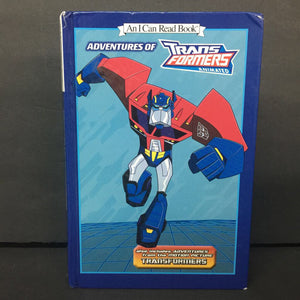 Adventures of Transformers (I Can Read Level 2) -character reader hardcover